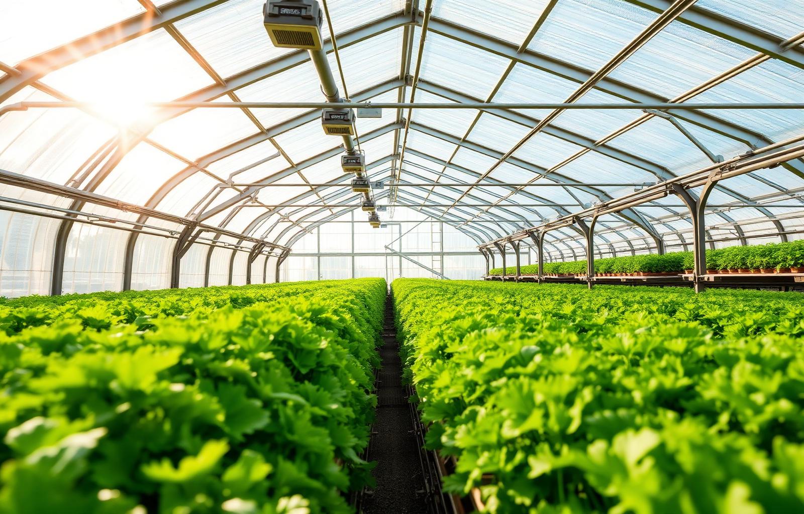 Climate-Controlled Greenhouse Complex