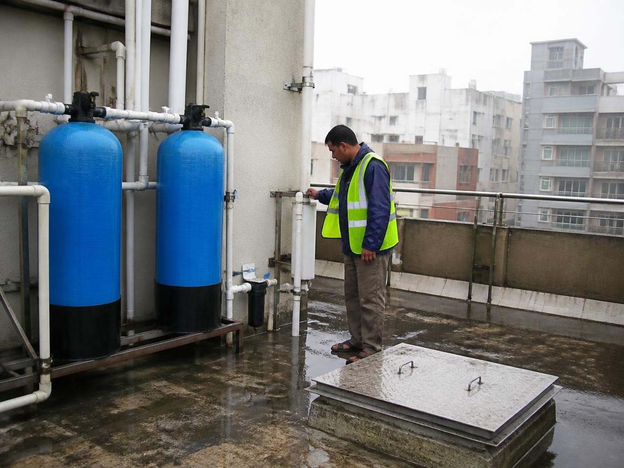 Rooftop Rainwater Harvesting — project completed by Green Axis