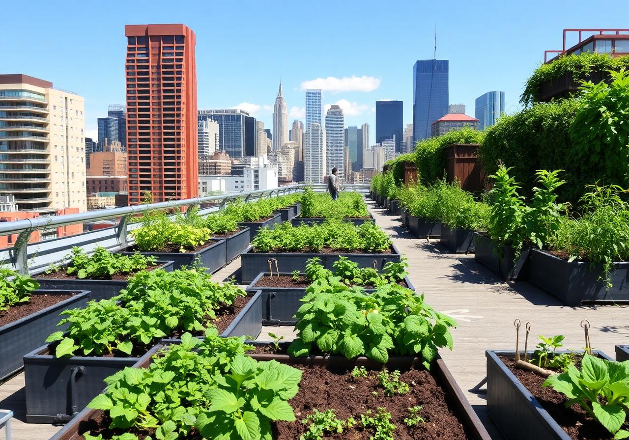 Rooftop Farming